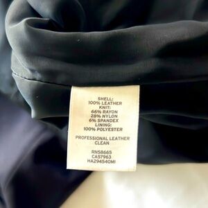 Leather dress. Size S. Two front pockets. Almost new condition.